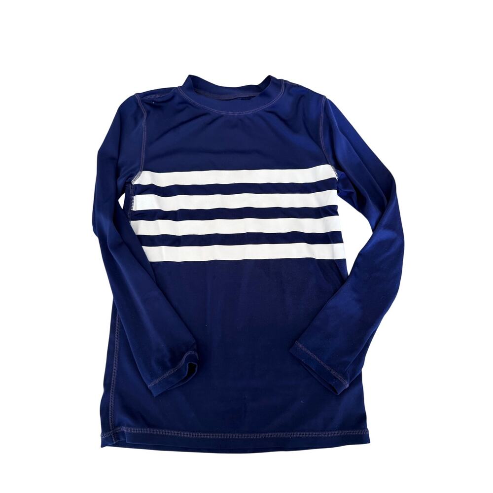 Crewcuts Striped Long Sleeve Rashguard 4-5